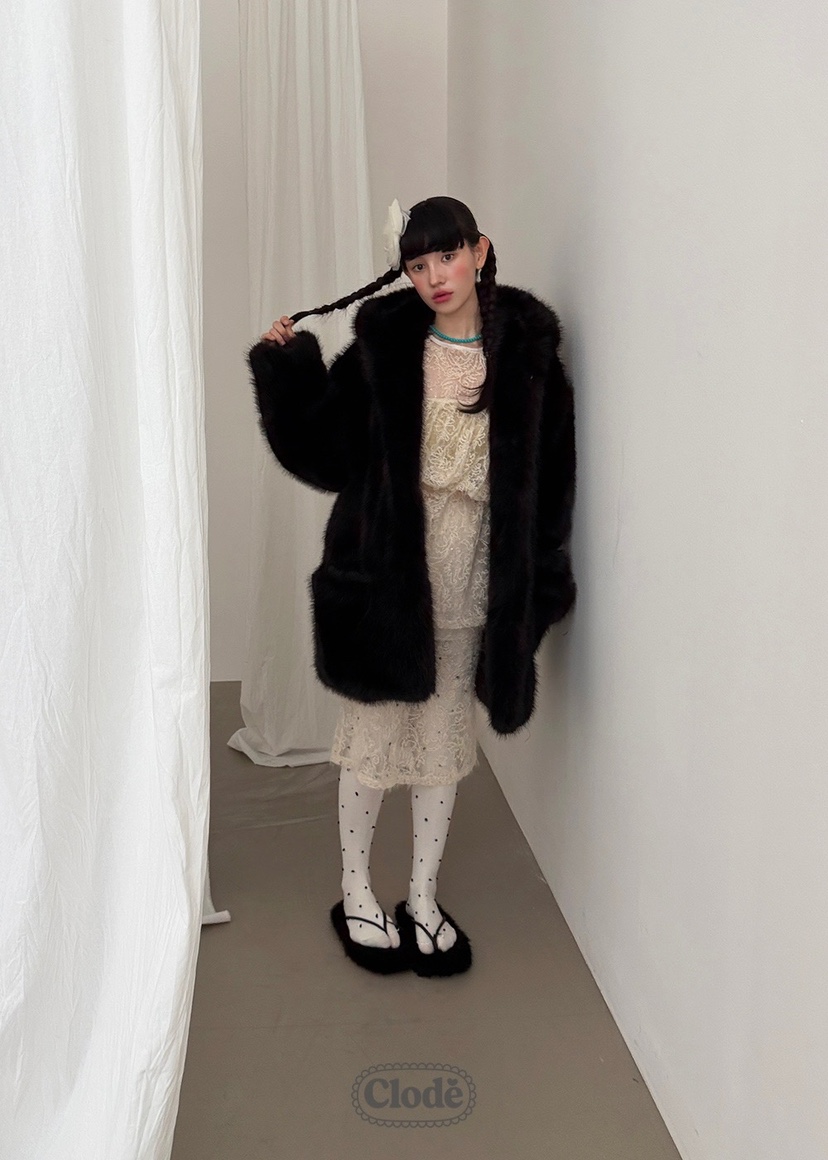 CLODE韓國直郵㊣女裝新品職業時尚人氣熱賣推薦25秋冬短款大衣CLODE短款大衣