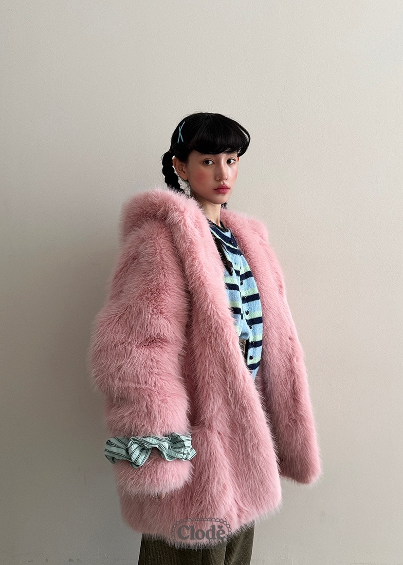 CLODE韓國直郵㊣女裝新品職業時尚人氣熱賣推薦25秋冬短款大衣CLODE短款大衣