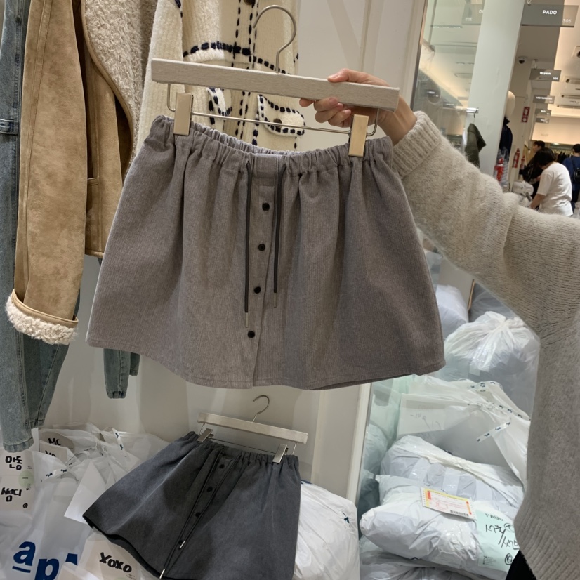 ASOME韓國代購㊣女士新款人氣推薦職業休閑時尚熱賣25秋冬短裙A.SOME短裙圖色1