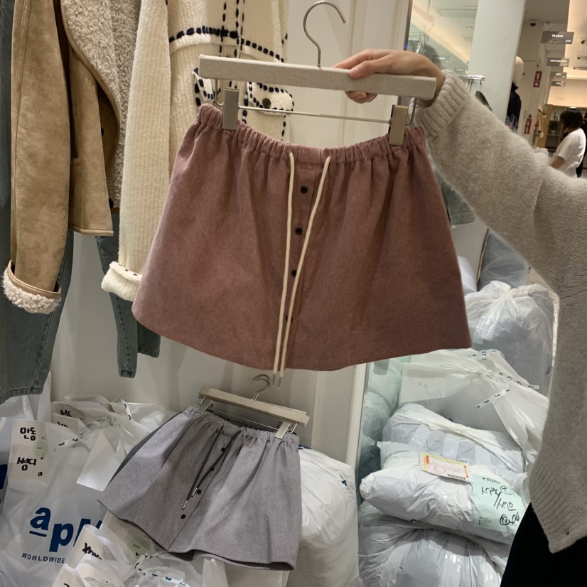 ASOME韓國代購㊣女士新款人氣推薦職業休閑時尚熱賣25秋冬短裙A.SOME短裙圖色2