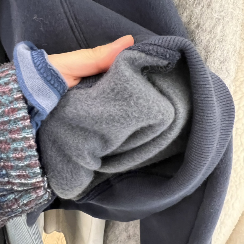 OURIN韓國代購㊣女士新品人氣25秋冬熱賣時尚職業休閑衛衣加絨OURIN衛衣