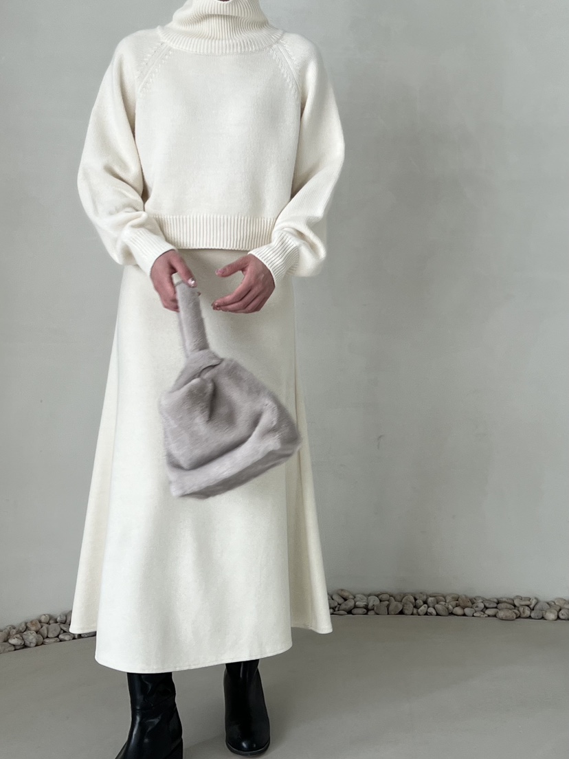 DEMAR東大門㊣實拍女裝新品推薦時尚休閑25秋冬職業針織衫短款DEMAR針織衫圖色2