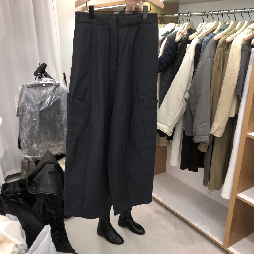 ALOT東大門㊣代購女裝新款人氣25秋冬職業時尚休閑休閑褲口袋A LOT休閑褲圖色2