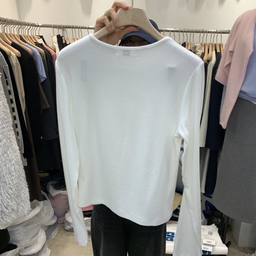 ORRD東大門㊣直郵女裝新款熱賣休閑職業人氣推薦25秋冬長袖T恤ORRD長袖T恤