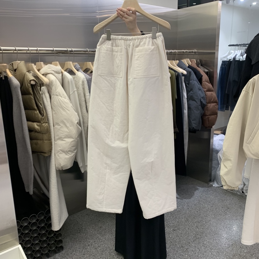 VELVET UNDERGROUND韓國直郵㊣女裝新品休閑職業休閑褲填充棉VELVET UNDERGROUND休閑褲