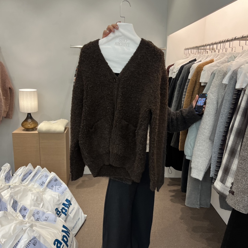 SIHO ARCHIVE韓國代購㊣女裝新品職業25秋冬休閑推薦人氣毛衣SIHO ARCHIVE毛衣圖色3