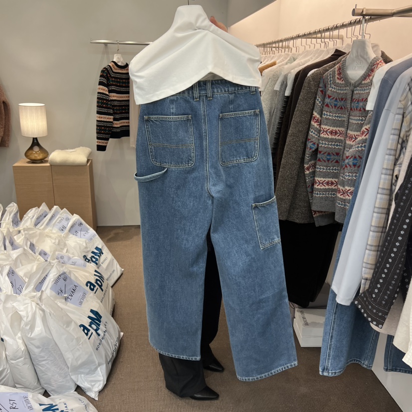 SIHO ARCHIVE東大門㊣實拍女裝新品休閑職業25秋冬人氣牛仔褲SIHO ARCHIVE牛仔褲