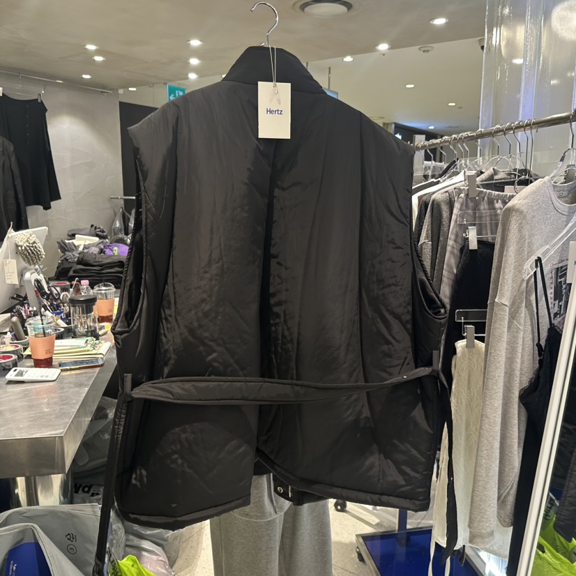 HERTZ-P東大門㊣直郵女士新款推薦職業馬甲不含內搭含腰帶棉HERTZ-P馬甲