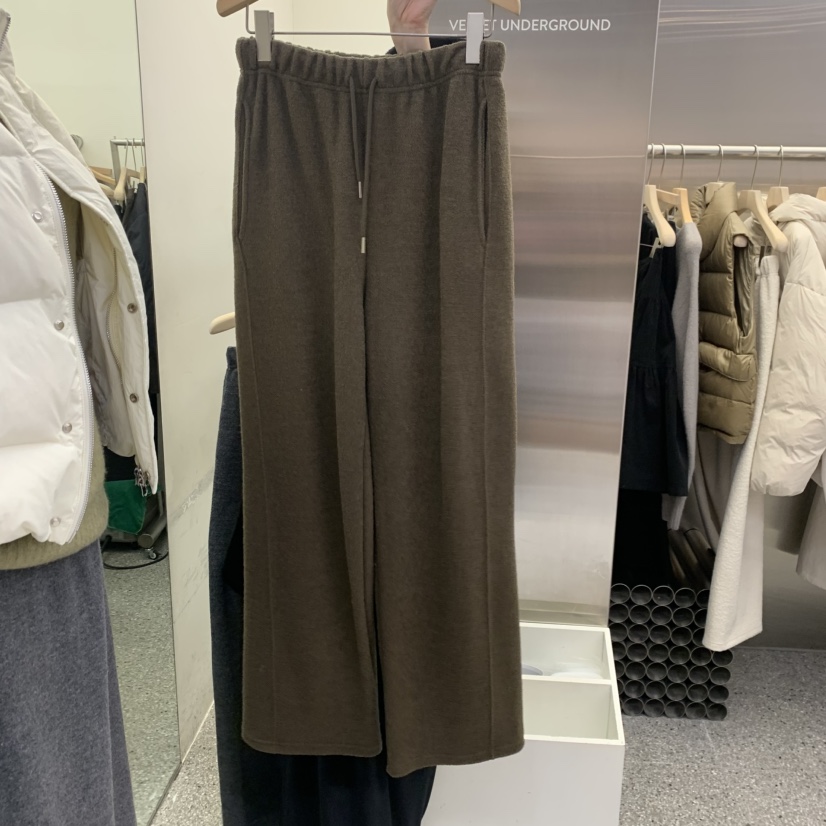VELVET UNDERGROUND韓國直郵㊣女裝新品時尚25秋冬休閑休閑褲VELVET UNDERGROUND休閑褲圖色1