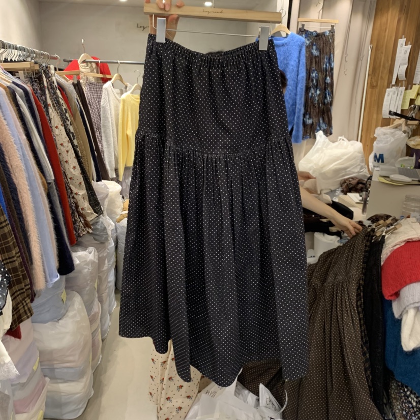 LOGROAD東大門㊣實拍女士新品時尚25秋冬休閑推薦半身裙中短裙LOG ROAD半身裙/中短裙圖色2