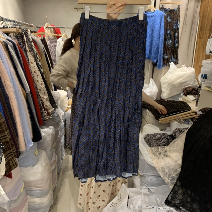 LOGROAD東大門㊣代購女裝新品人氣熱賣職業休閑半身裙中短裙LOG ROAD半身裙/中短裙