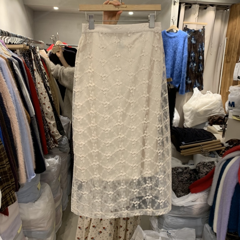 LOGROAD東大門㊣直郵女裝新款職業人氣休閑熱賣半身裙中短裙LOG ROAD半身裙/中短裙圖色1