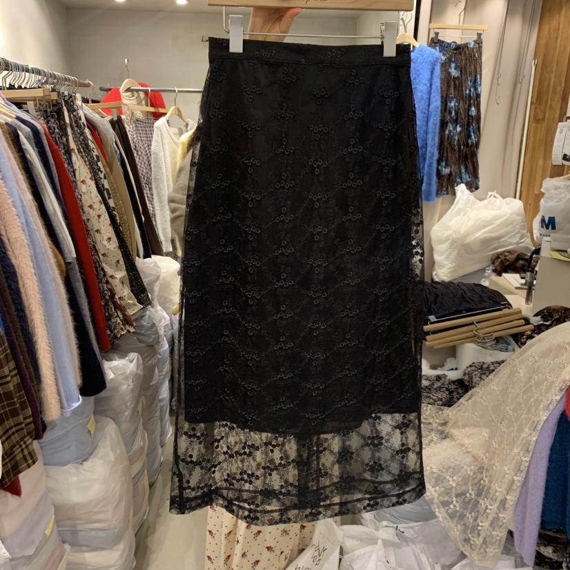 LOGROAD東大門㊣直郵女裝新款職業人氣休閑熱賣半身裙中短裙LOG ROAD半身裙/中短裙圖色2