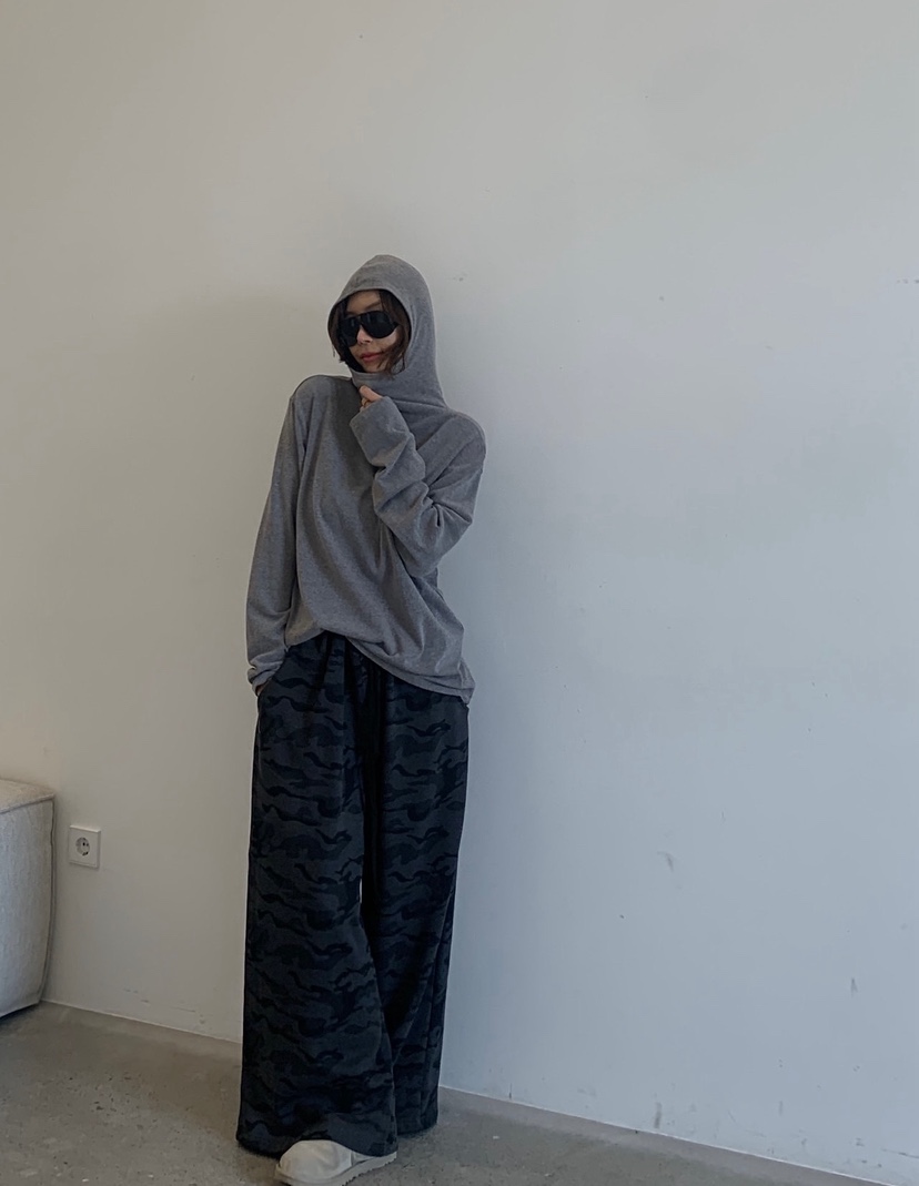 PARIS MATCH東大門㊣直郵女士新品熱賣25秋冬人氣休閑長袖T恤PARIS MATCH長袖T恤