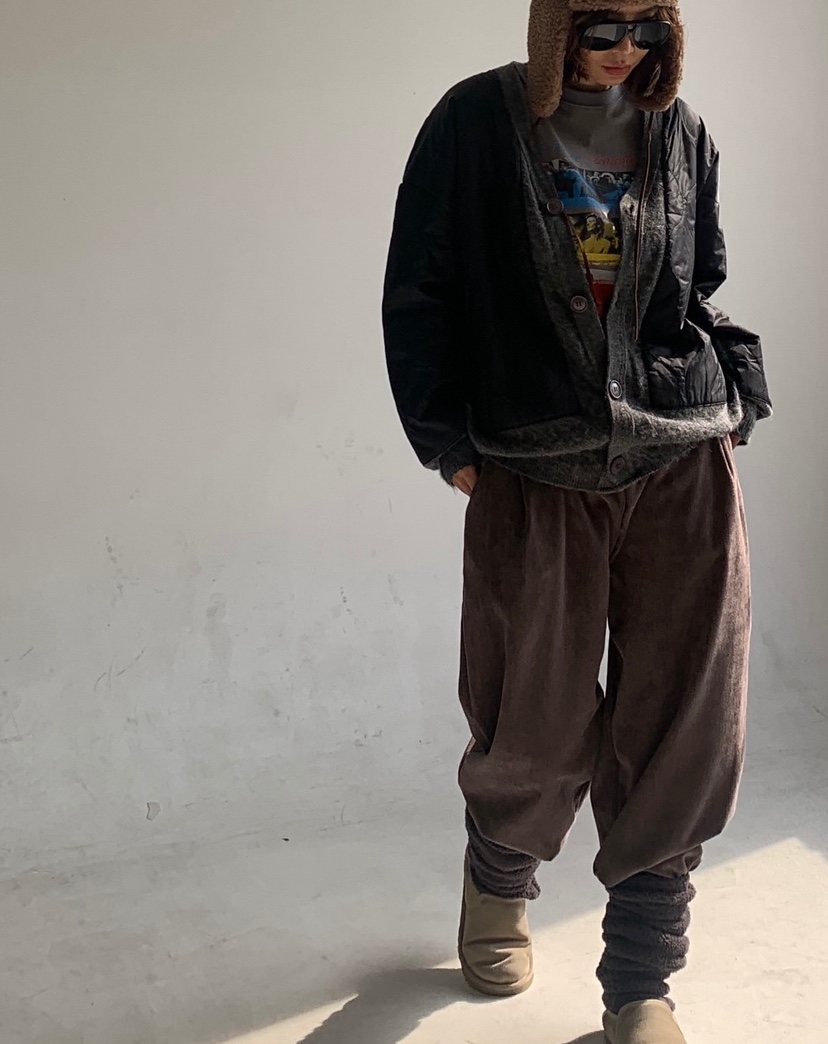 PARIS MATCH韓國代購㊣女裝新款人氣休閑熱賣夾克開衫絎縫PARIS MATCH夾克