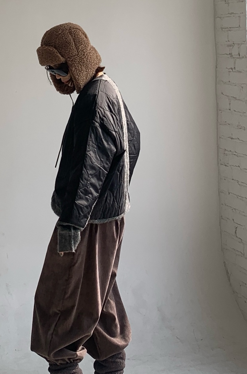 PARIS MATCH韓國代購㊣女裝新款人氣休閑熱賣夾克開衫絎縫PARIS MATCH夾克