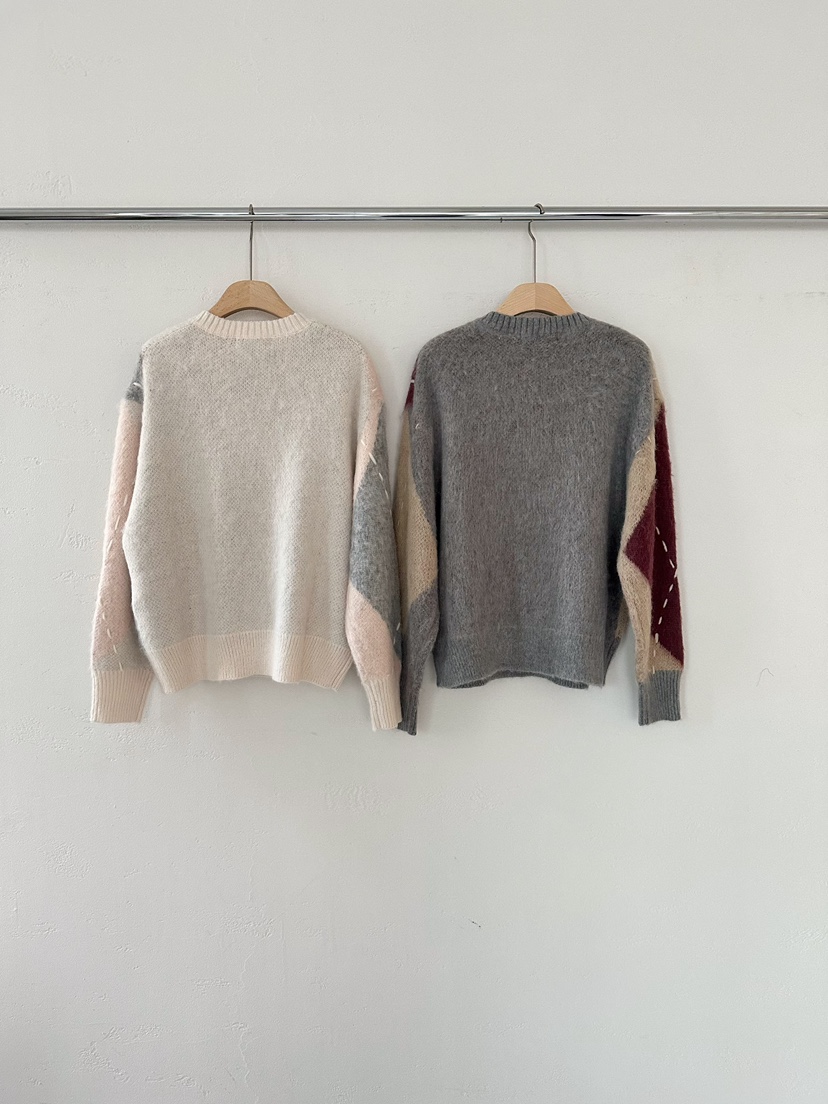 2ND GATE韓國代購㊣女士新款時尚休閑人氣熱賣推薦25秋冬針織衫2ND GATE針織衫