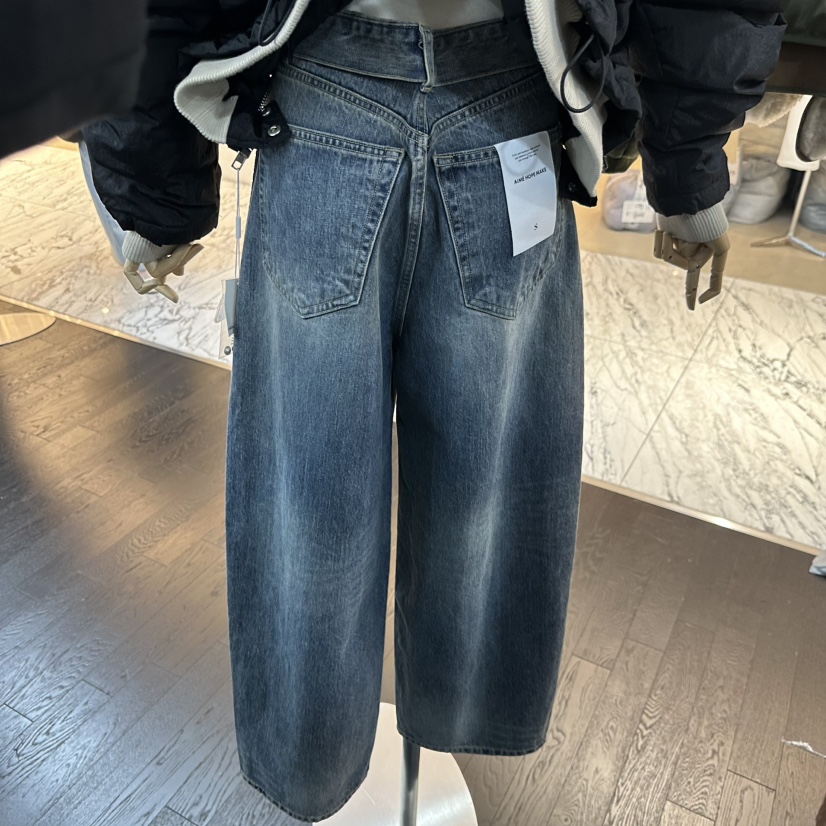 AIME HOPE MAKE東大門㊣直郵女裝新品25秋冬熱賣人氣牛仔褲AIME HOPE MAKE牛仔褲