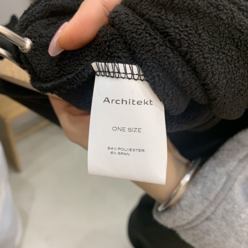 ARCHITEKT東大門㊣代購女裝新品休閑25秋冬時尚人氣衛衣拉鏈ARCHITEKT衛衣