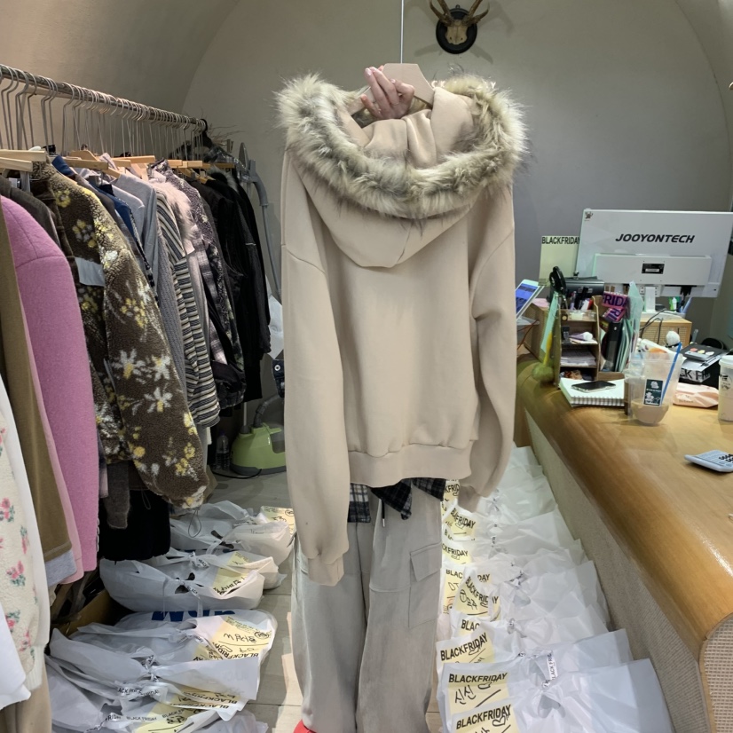 BLACKFRIDAY東大門㊣直郵女士新款人氣時尚25秋冬休閑衛衣加絨BLACK FRIDAY衛衣