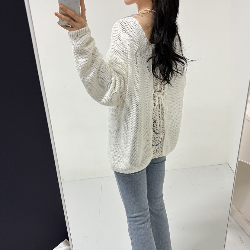 BLUE RIBBON東大門㊣代購女裝新品休閑職業人氣25秋冬針織衫BLUE RIBBON針織衫