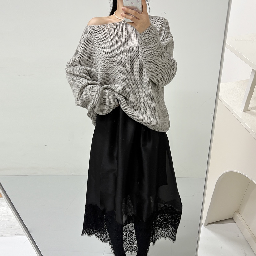 BLUE RIBBON東大門㊣代購女裝新品休閑職業人氣25秋冬針織衫BLUE RIBBON針織衫