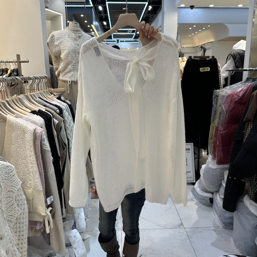 BLUE RIBBON韓國代購㊣女士新款職業人氣熱賣時尚推薦針織衫BLUE RIBBON針織衫