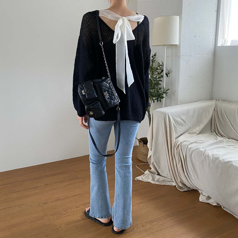 BLUE RIBBON韓國代購㊣女士新款職業人氣熱賣時尚推薦針織衫BLUE RIBBON針織衫