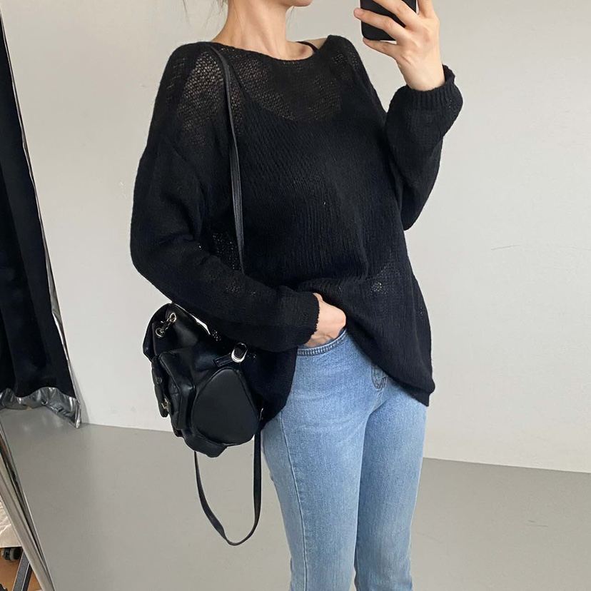 BLUE RIBBON韓國代購㊣女士新款職業人氣熱賣時尚推薦針織衫BLUE RIBBON針織衫