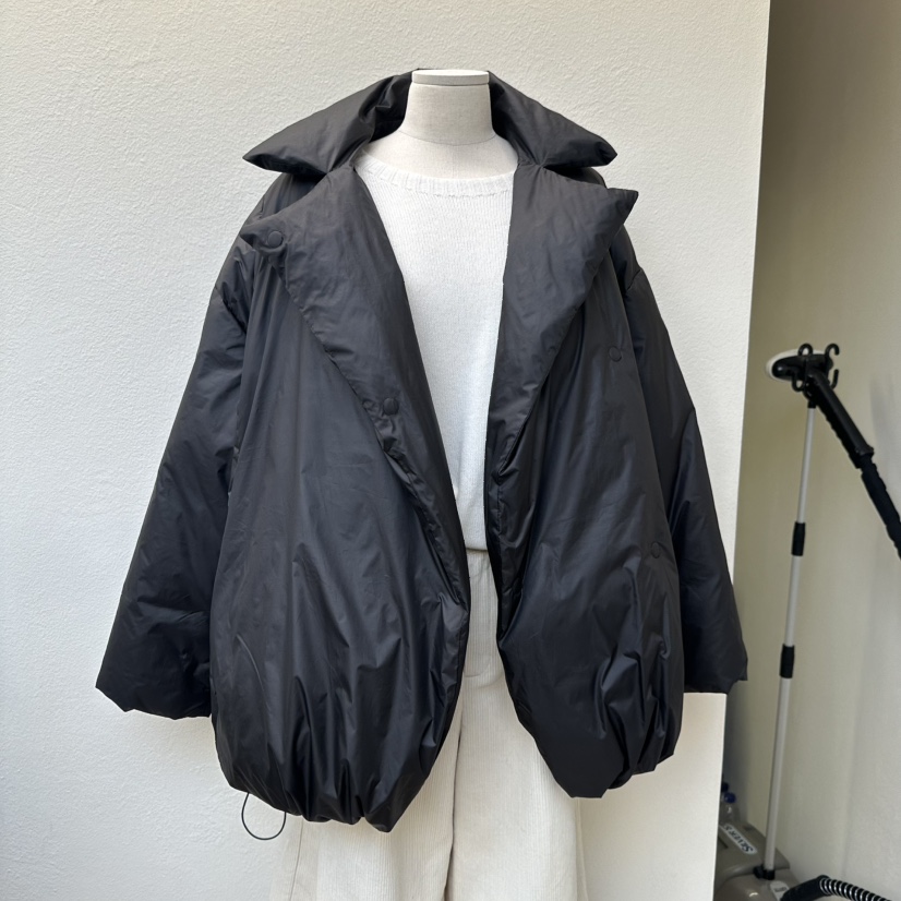 EFFERVESCENT韓國代購㊣女士新品職業人氣25秋冬短款羽絨服鵝evc/effervescent短款羽絨服圖色2