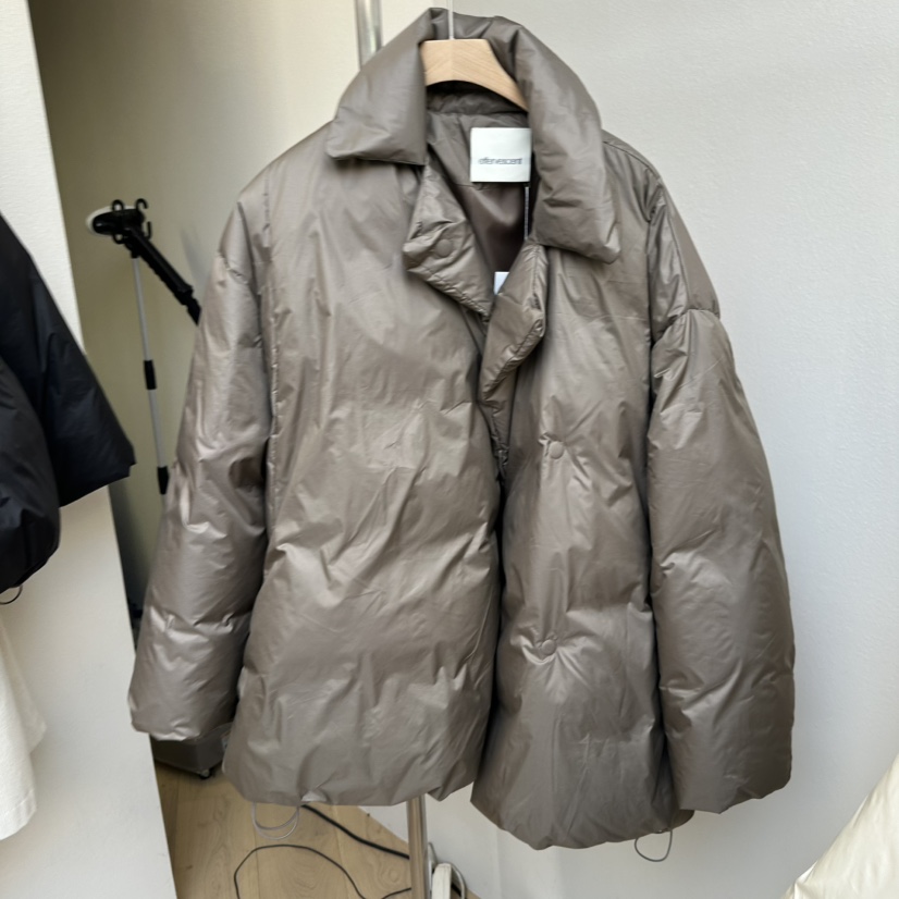EFFERVESCENT韓國代購㊣女士新品職業人氣25秋冬短款羽絨服鵝evc/effervescent短款羽絨服圖色3