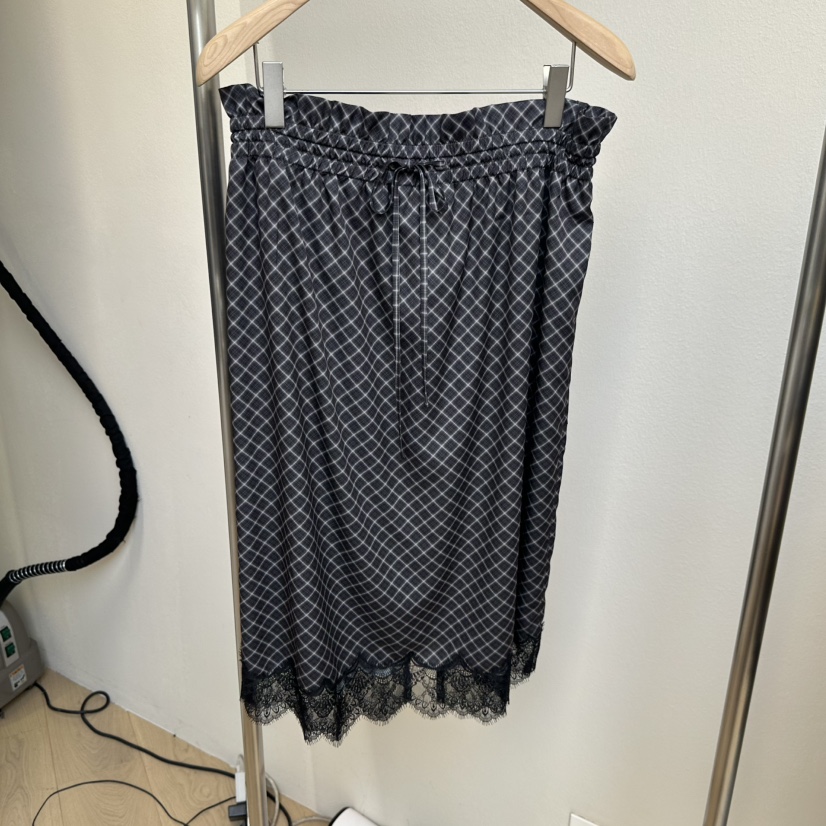 EFFERVESCENT韓國直郵㊣女士新款休閑職業人氣時尚推薦長裙evc/effervescent長裙圖色2墨色