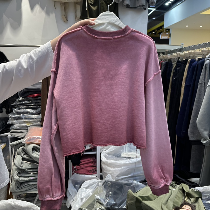 WASHBLUE東大門㊣實拍女士新品職業推薦休閑25秋冬熱賣衛衣WASHBLUE衛衣