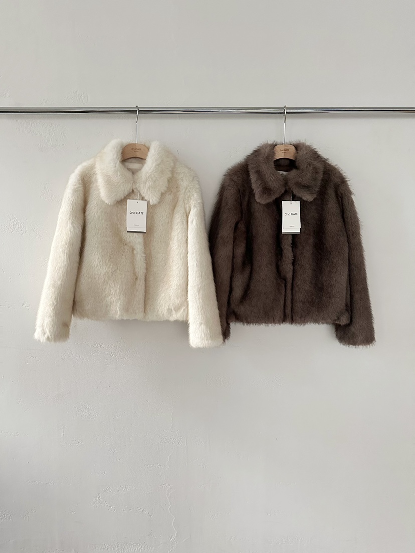 2ND GATE韓國直郵㊣女裝新品人氣推薦熱賣時尚25秋冬短款大衣2ND GATE短款大衣