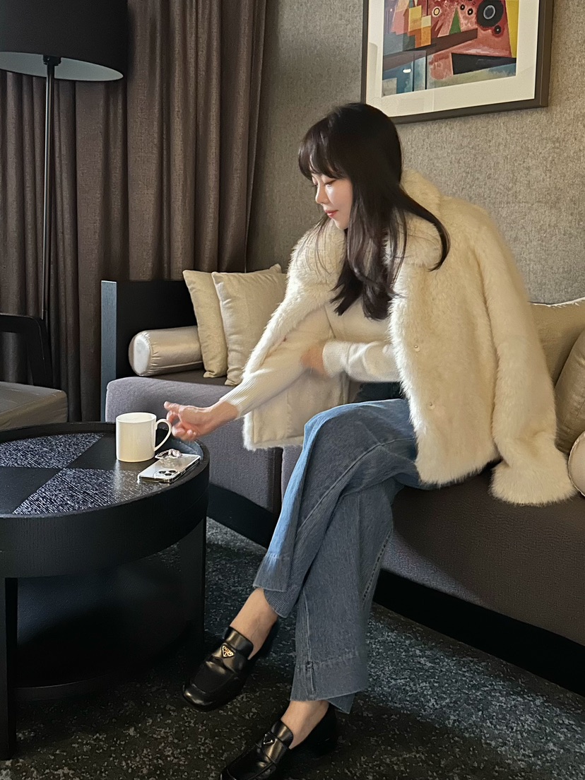 2ND GATE韓國直郵㊣女裝新品人氣推薦熱賣時尚25秋冬短款大衣2ND GATE短款大衣