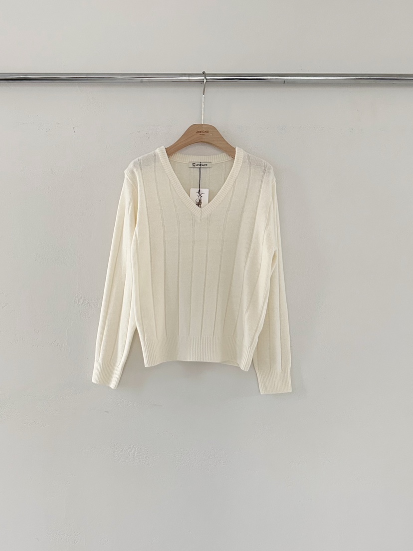 2ND GATE韓國直郵㊣女士新款時尚休閑職業人氣熱賣針織衫羊絨2ND GATE針織衫圖色2
