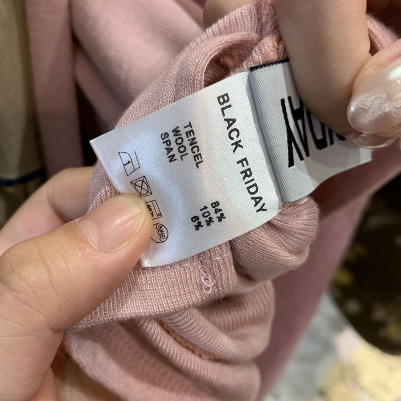 BLACKFRIDAY韓國直郵㊣女士新品25秋冬休閑時尚職業長袖T恤BLACK FRIDAY長袖T恤