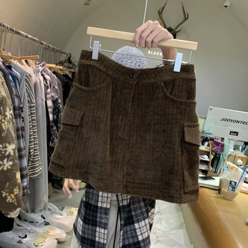 BLACKFRIDAY東大門㊣實拍女裝新品熱賣職業推薦時尚人氣短裙BLACK FRIDAY短裙圖色1