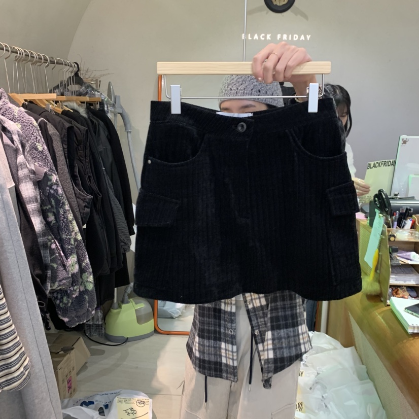 BLACKFRIDAY東大門㊣實拍女裝新品熱賣職業推薦時尚人氣短裙BLACK FRIDAY短裙圖色2