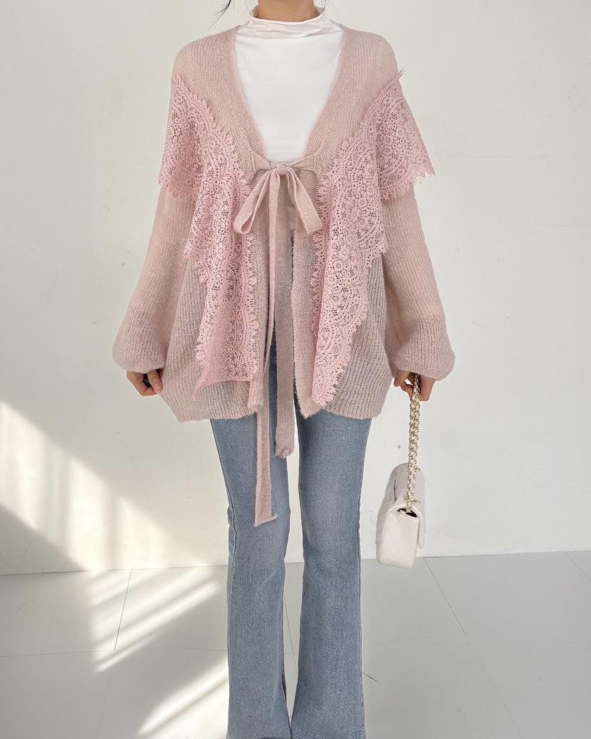 BLUE RIBBON東大門㊣直郵女裝新款時尚休閑25秋冬針織衫柔軟BLUE RIBBON針織衫