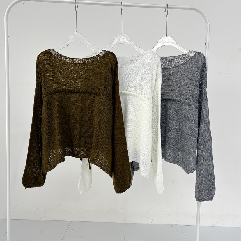 BLUE RIBBON東大門㊣代購女裝新品職業休閑時尚25秋冬針織衫BLUE RIBBON針織衫