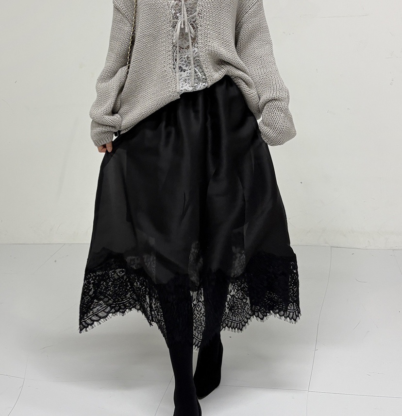 BLUE RIBBON東大門㊣實拍女士新品時尚人氣職業推薦熱賣長裙BLUE RIBBON長裙