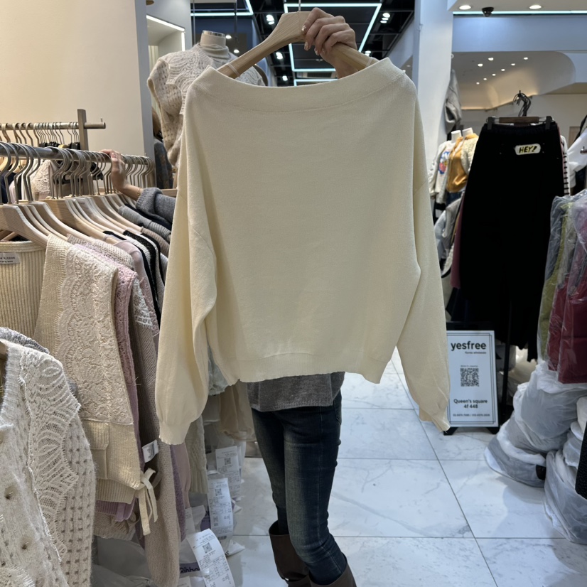 BLUE RIBBON東大門㊣實拍女士新品職業熱賣推薦25秋冬針織衫BLUE RIBBON針織衫