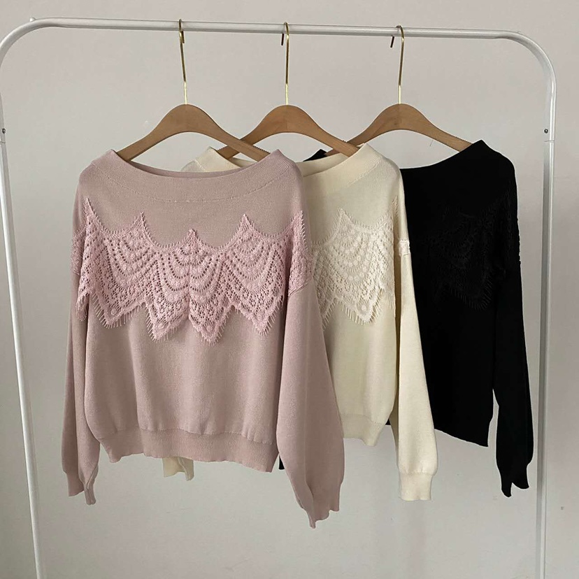 BLUE RIBBON東大門㊣實拍女士新品職業熱賣推薦25秋冬針織衫BLUE RIBBON針織衫