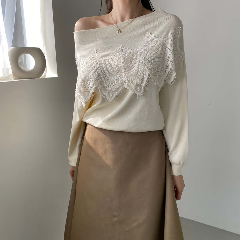 BLUE RIBBON東大門㊣實拍女士新品職業熱賣推薦25秋冬針織衫BLUE RIBBON針織衫