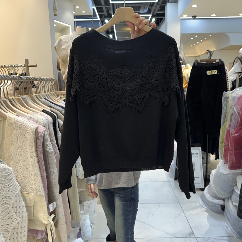 BLUE RIBBON東大門㊣實拍女士新品職業熱賣推薦25秋冬針織衫BLUE RIBBON針織衫圖色3