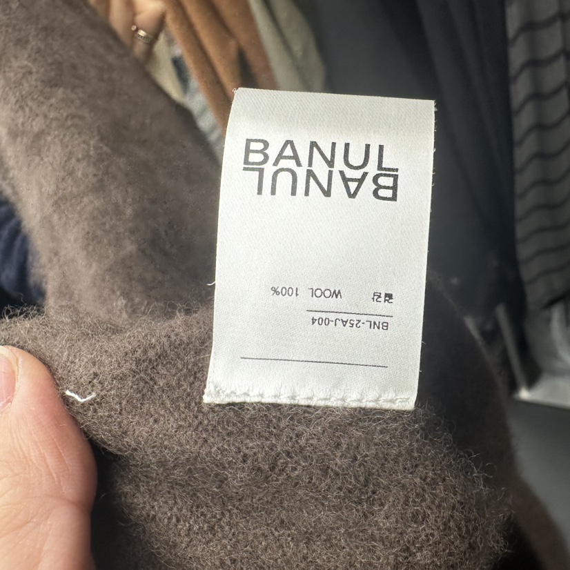 BANUL東大門㊣代購女士新品25秋冬休閑針織衫可愛的開衫紐扣BANUL針織衫