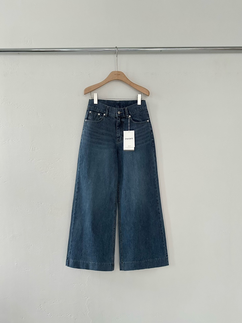 2ND GATE東大門㊣直郵女裝新品25秋冬時尚推薦熱賣人氣牛仔褲2ND GATE牛仔褲圖色1