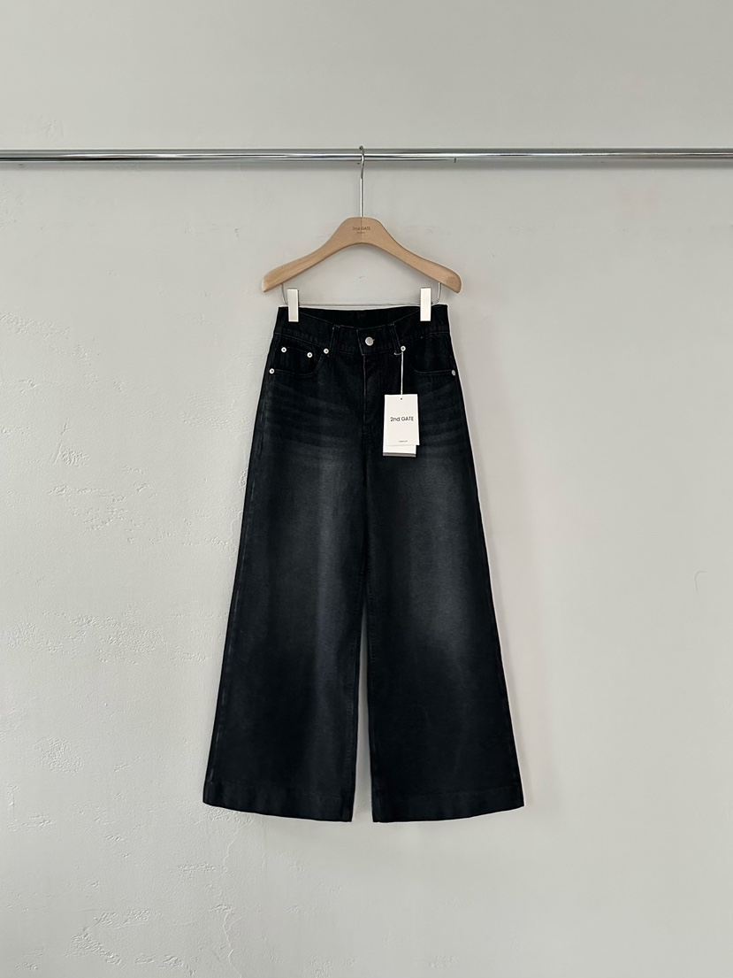 2ND GATE東大門㊣直郵女裝新品25秋冬時尚推薦熱賣人氣牛仔褲2ND GATE牛仔褲圖色2