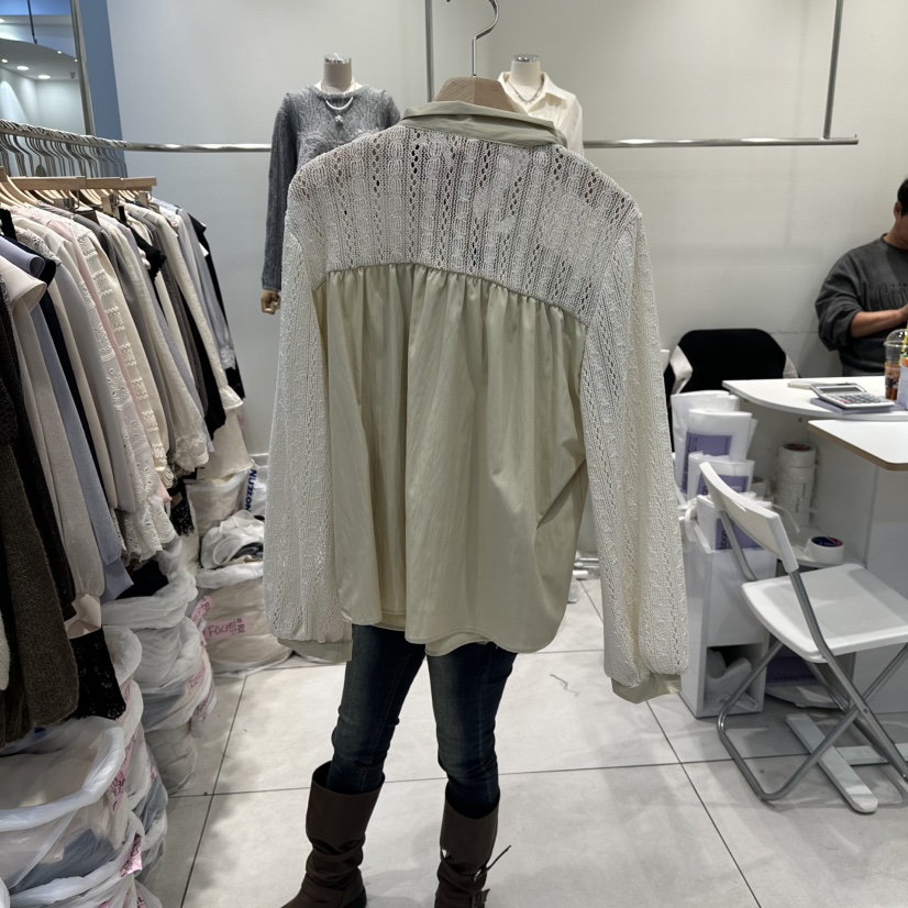 BLUE RIBBON東大門㊣直郵女士新品職業熱賣人氣襯衫蕾絲衫BLUE RIBBON襯衫/蕾絲衫